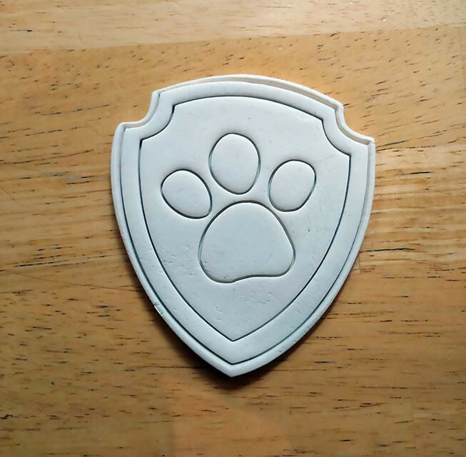2-Piece Rescue Shield Cookie Cutter