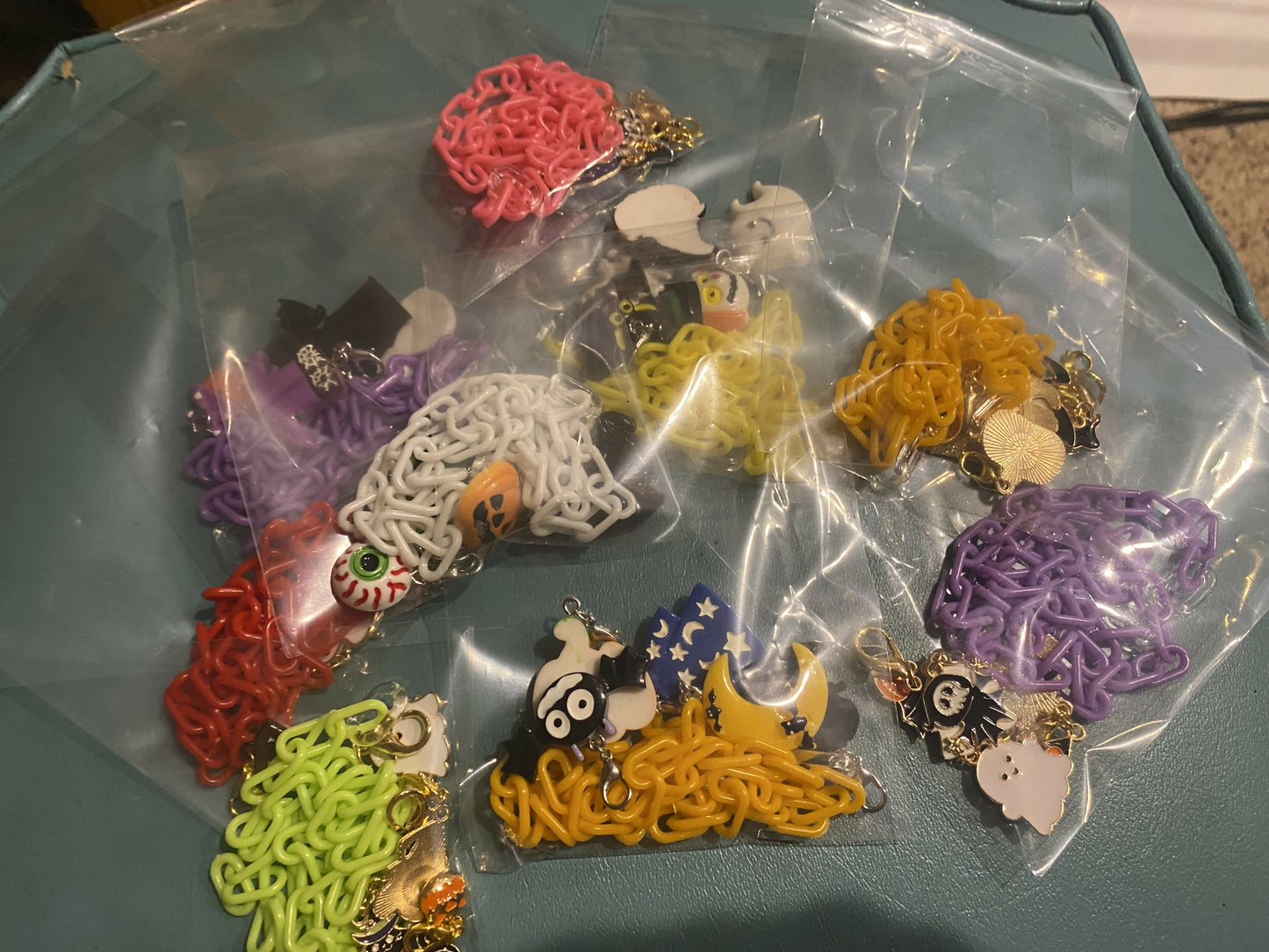 DIY Halloween Charm Necklaces (9)