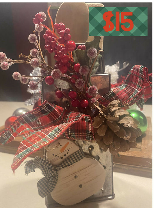 Snowman Cheese Grater