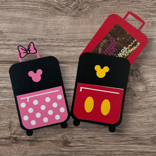 Travel-Themed Gift Card Holder