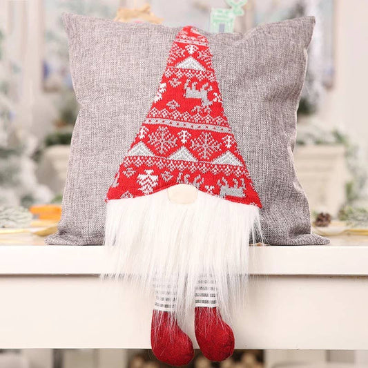 Christmas Gnome Throw Pillow Covers