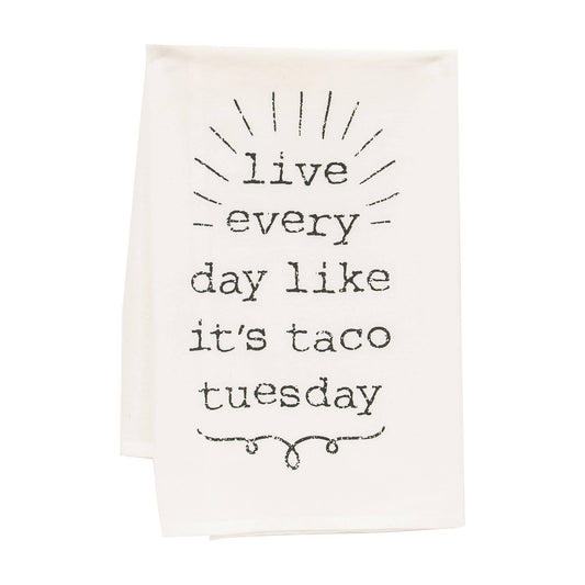 Taco Tuesday Dish Towel