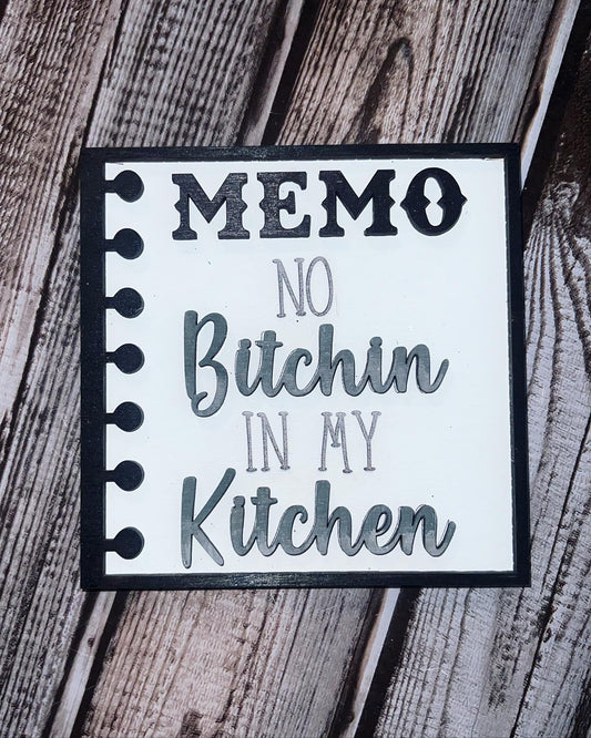 Kitchen Theme Interchangeable Signs