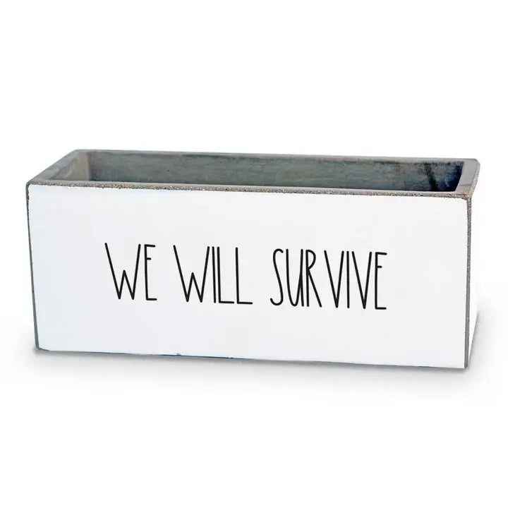 We Will Survive Succulent Pot