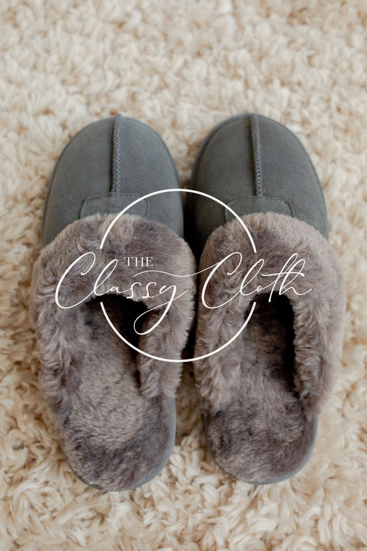 Fur-Lined Slipper