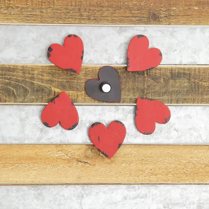 Wooden American Flag with Galvanized Metal Accents