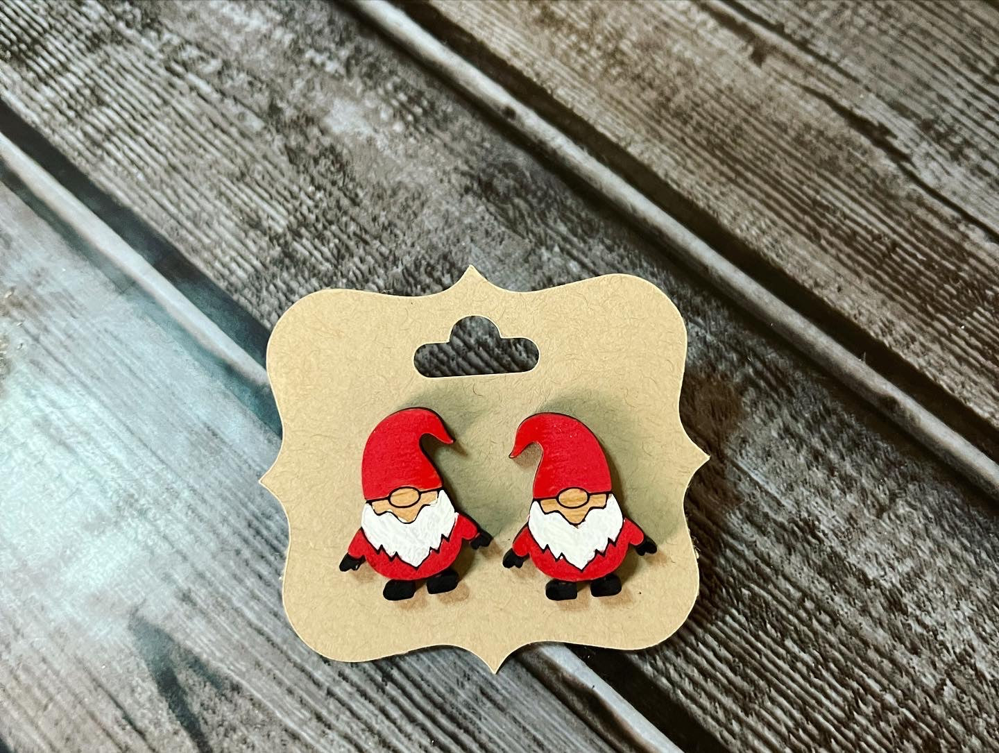 Gnome Stud Earrings