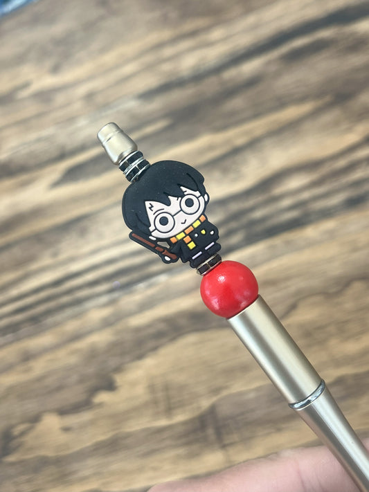 Wizard Silicon Beaded Pen