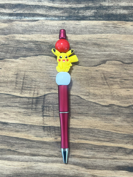 yellow guy Beaded Pen