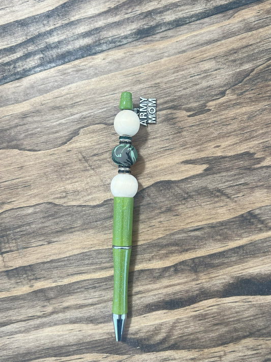 Army Theme Beaded Pen