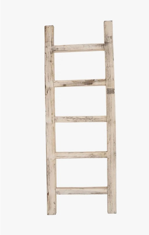 Farmhouse Blanket Wood Ladder
