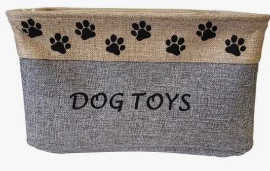 Collapsible Fabric Pet Toy Basket