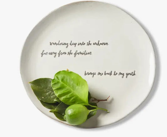 Rae Dunn Sentiment Serving Platter