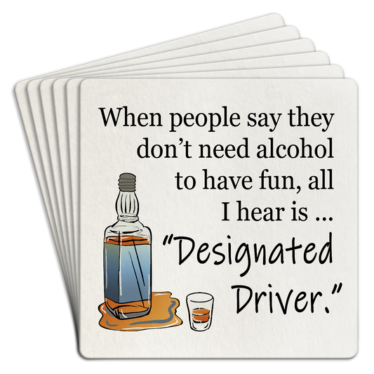 Designated driver Coasters